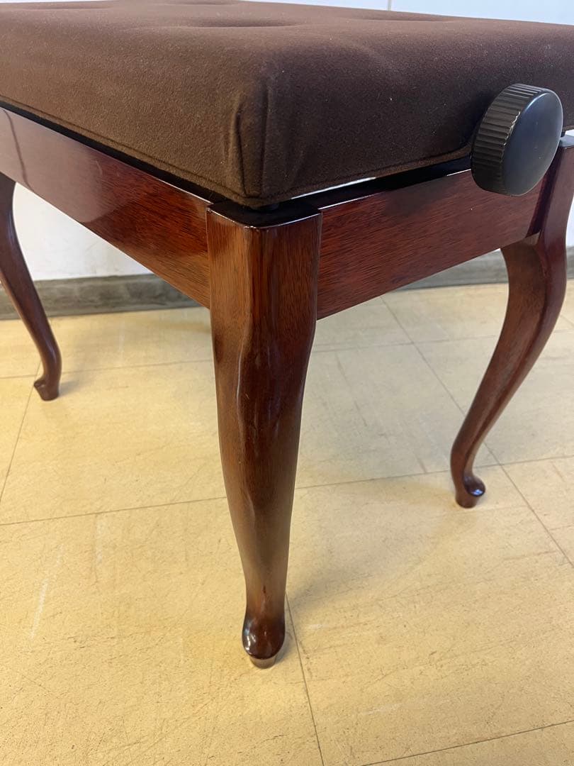 YAMAHA ネコ脚ピアノ椅子　高低椅子