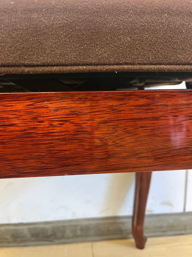 YAMAHA ネコ脚ピアノ椅子　高低椅子