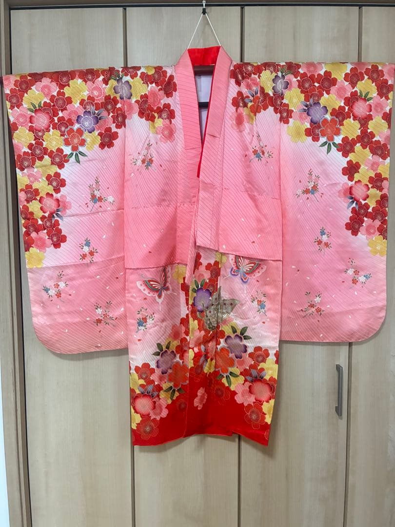 【七五三 7歳】乙女ピンクの梅づくし♡豪華フルセット＊写真映えNo.1