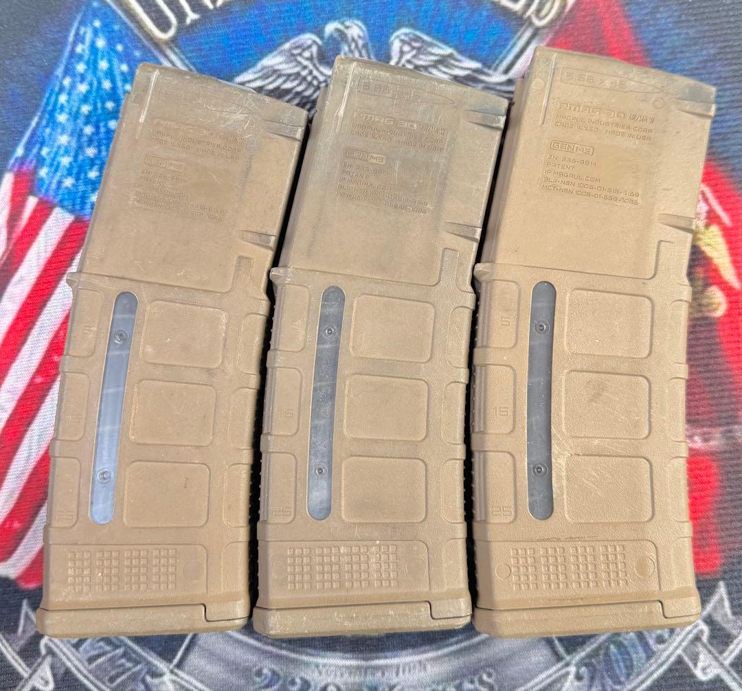 qさん専用　米軍実物 pmag マガジン 3個セット