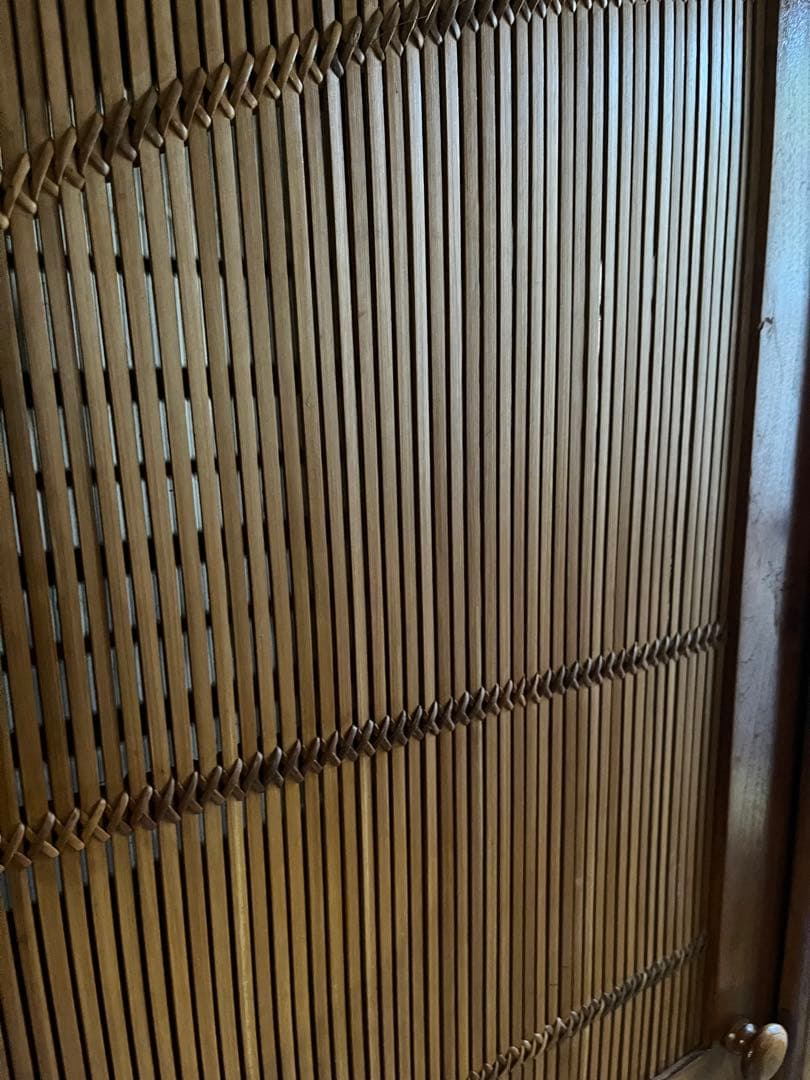 希少 アジアン キャビネット インテリア バンブー アンティーク インテリア