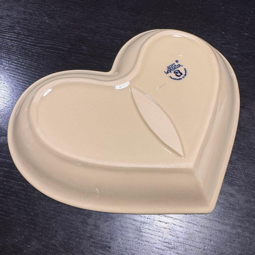 ドイツ Echt Bürgeler エヒト・ビュルゲラー ハート 皿 ボウル
