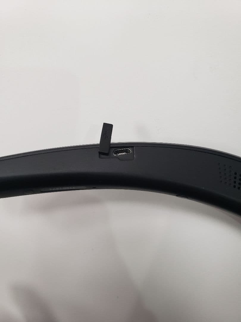 ネックスピーカー ブラック USB充電ポート