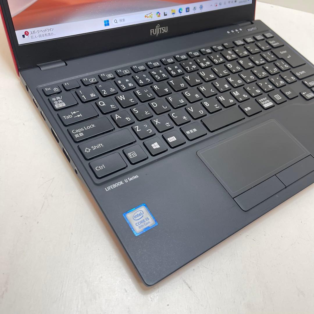 #366 富士通 LIFEBOOK U938/B i5-8365Uoffice付