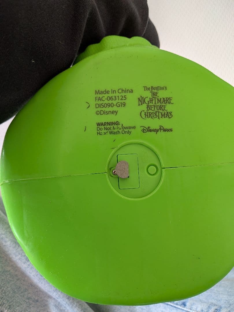 ディズニー ナイトメアビフォアクリスマス ウギーブギー ポップコーン　セット