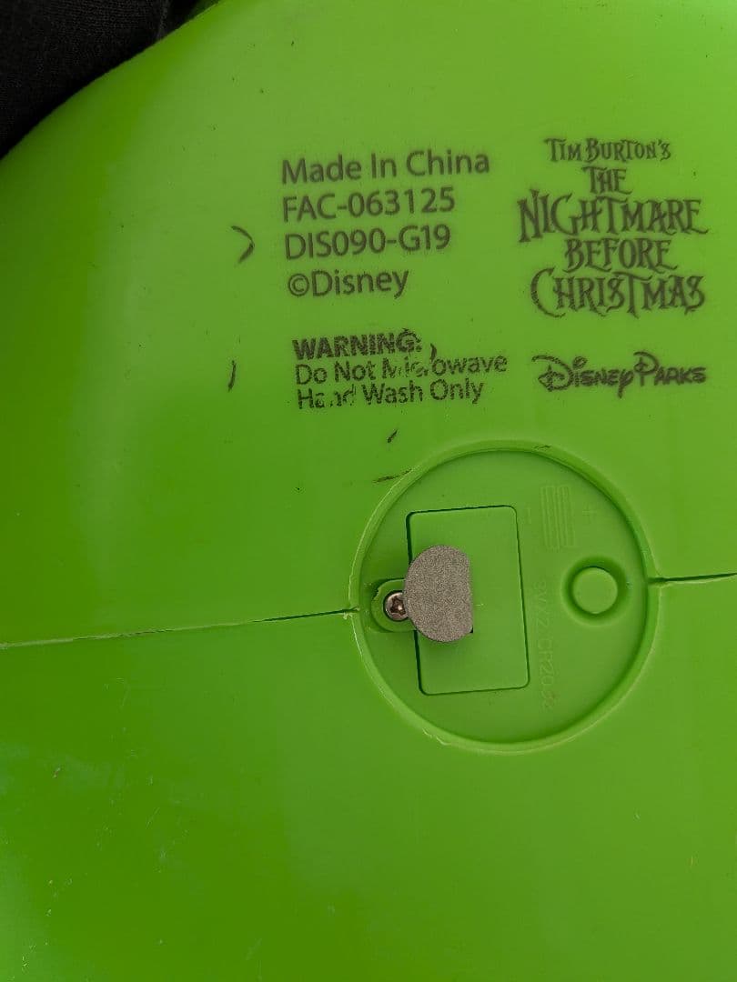 ディズニー ナイトメアビフォアクリスマス ウギーブギー ポップコーン　セット