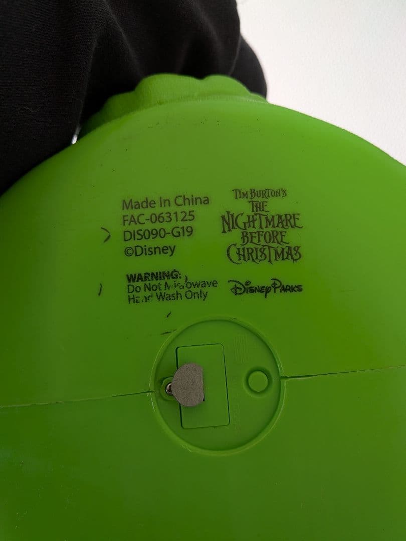 ディズニー ナイトメアビフォアクリスマス ウギーブギー ポップコーン　セット