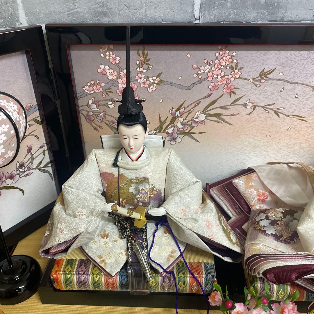 雛人形 収納飾り 美品