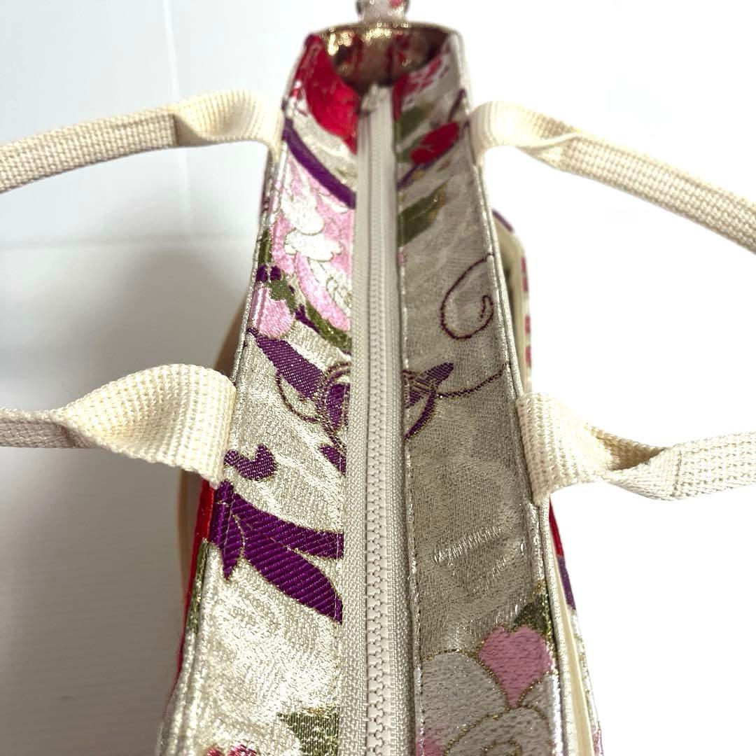 【千尋様オーダー】袋帯リメイク大きめ中トートバッグ