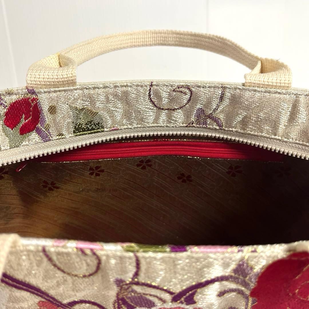 【千尋様オーダー】袋帯リメイク大きめ中トートバッグ