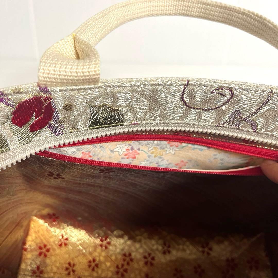 【千尋様オーダー】袋帯リメイク大きめ中トートバッグ