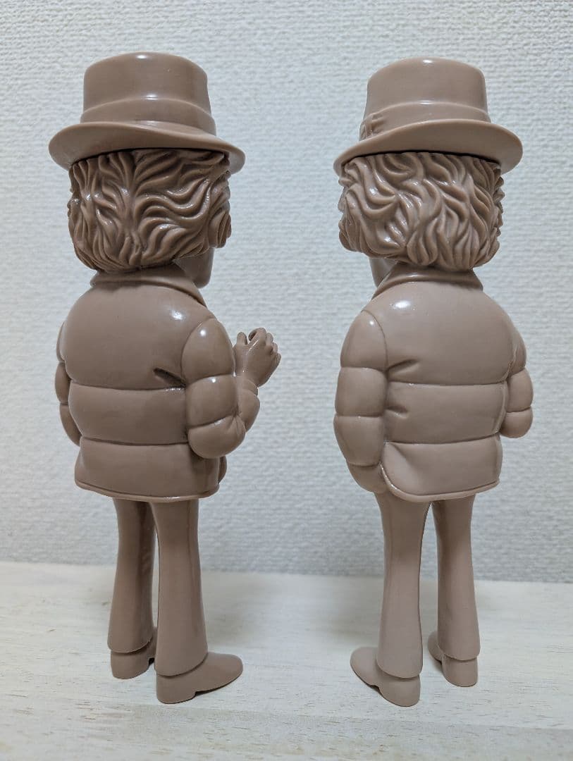 探偵物語・工藤ちゃんソフビ・茶色2色セット