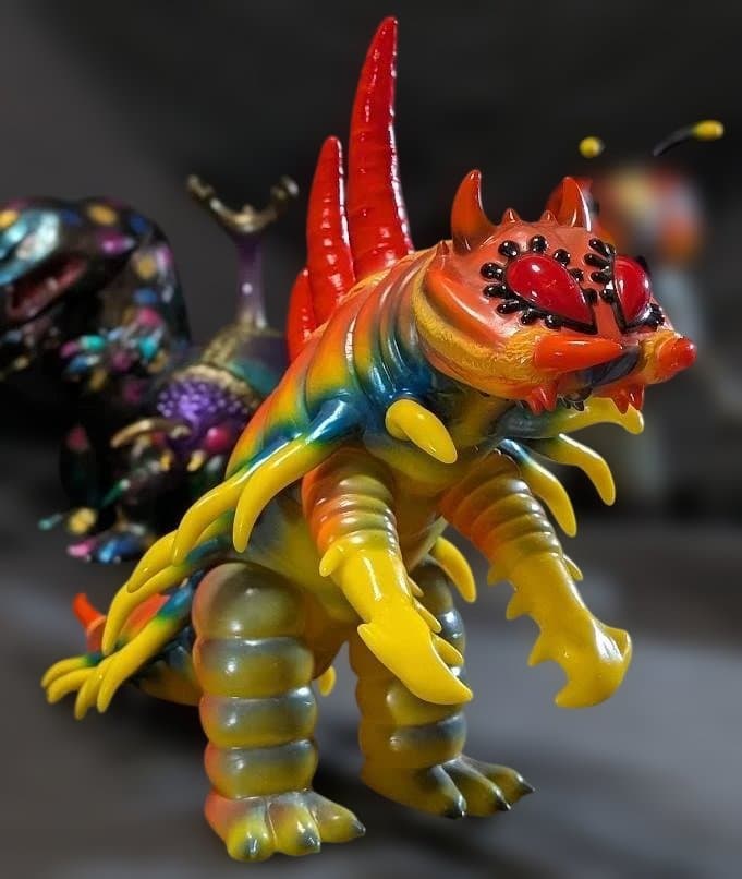 怪忍獣 ガンダ・ガバリ・アゴン・ドグマ「仮面の忍者赤影」（ドリームロケット）４体