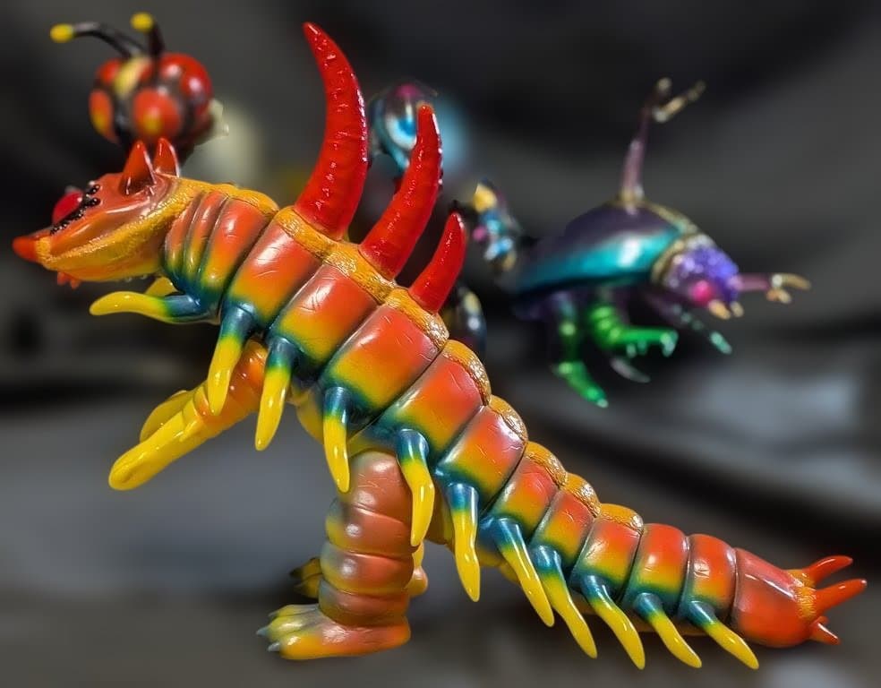 怪忍獣 ガンダ・ガバリ・アゴン・ドグマ「仮面の忍者赤影」（ドリームロケット）４体