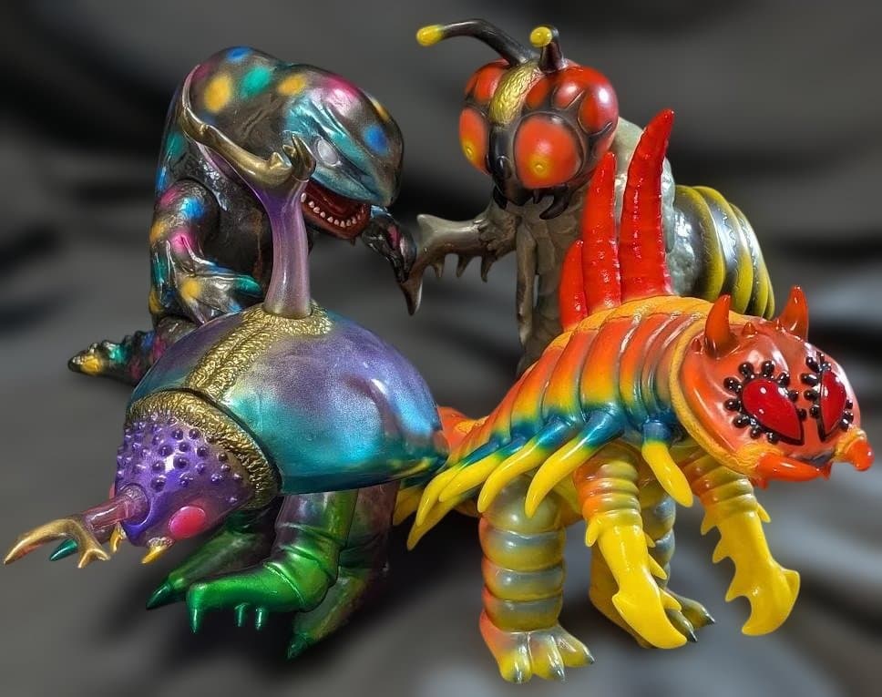 怪忍獣 ガンダ・ガバリ・アゴン・ドグマ「仮面の忍者赤影」（ドリームロケット）４体