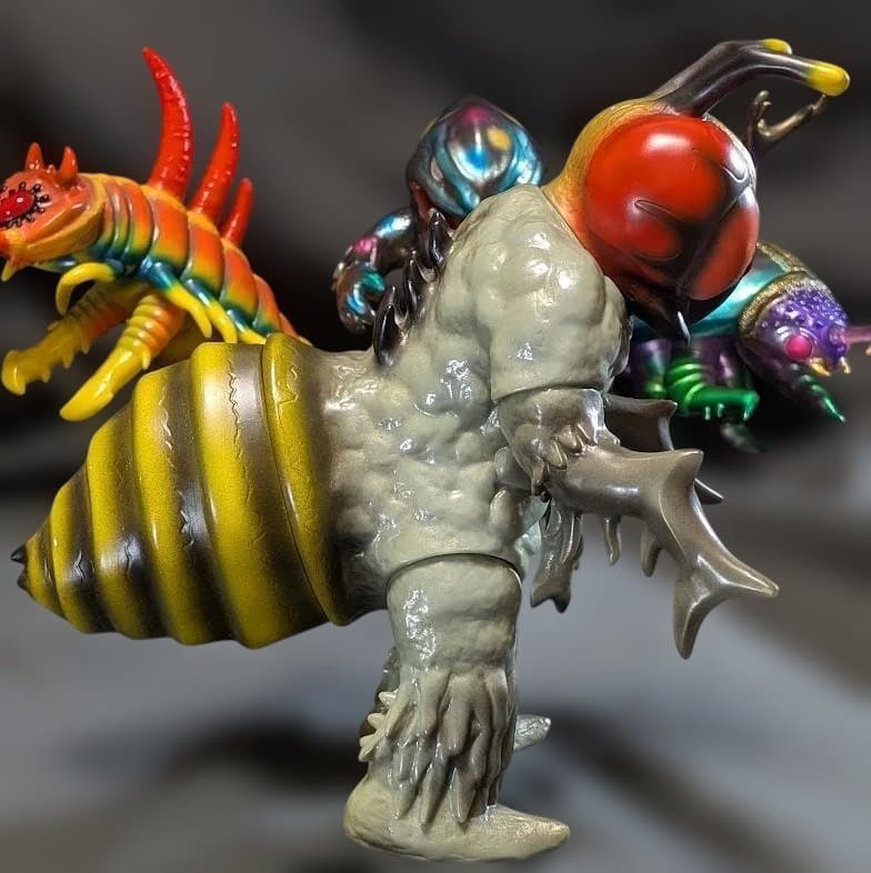 怪忍獣 ガンダ・ガバリ・アゴン・ドグマ「仮面の忍者赤影」（ドリームロケット）４体