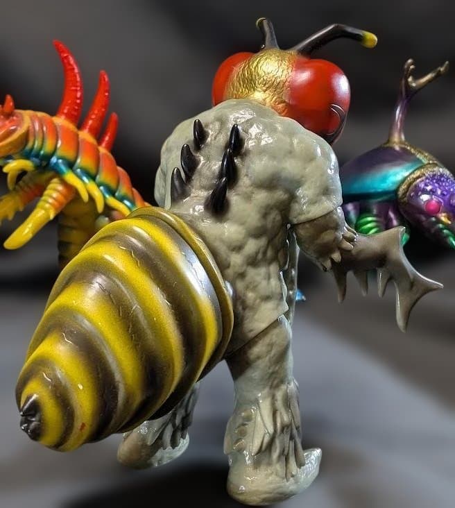 怪忍獣 ガンダ・ガバリ・アゴン・ドグマ「仮面の忍者赤影」（ドリームロケット）４体