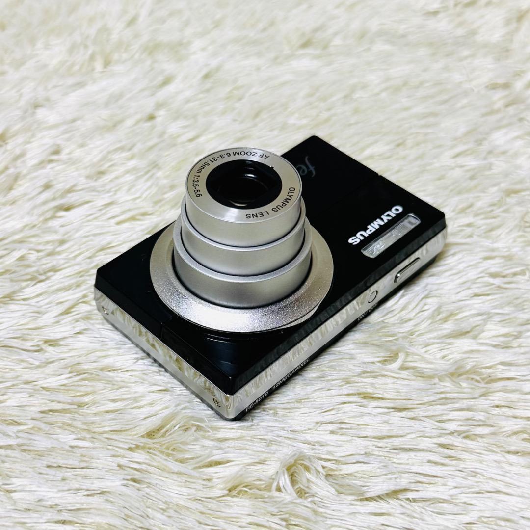 【OLYMPUS】 CAMEDIA FE-5010 BLACK デジカメ 黒