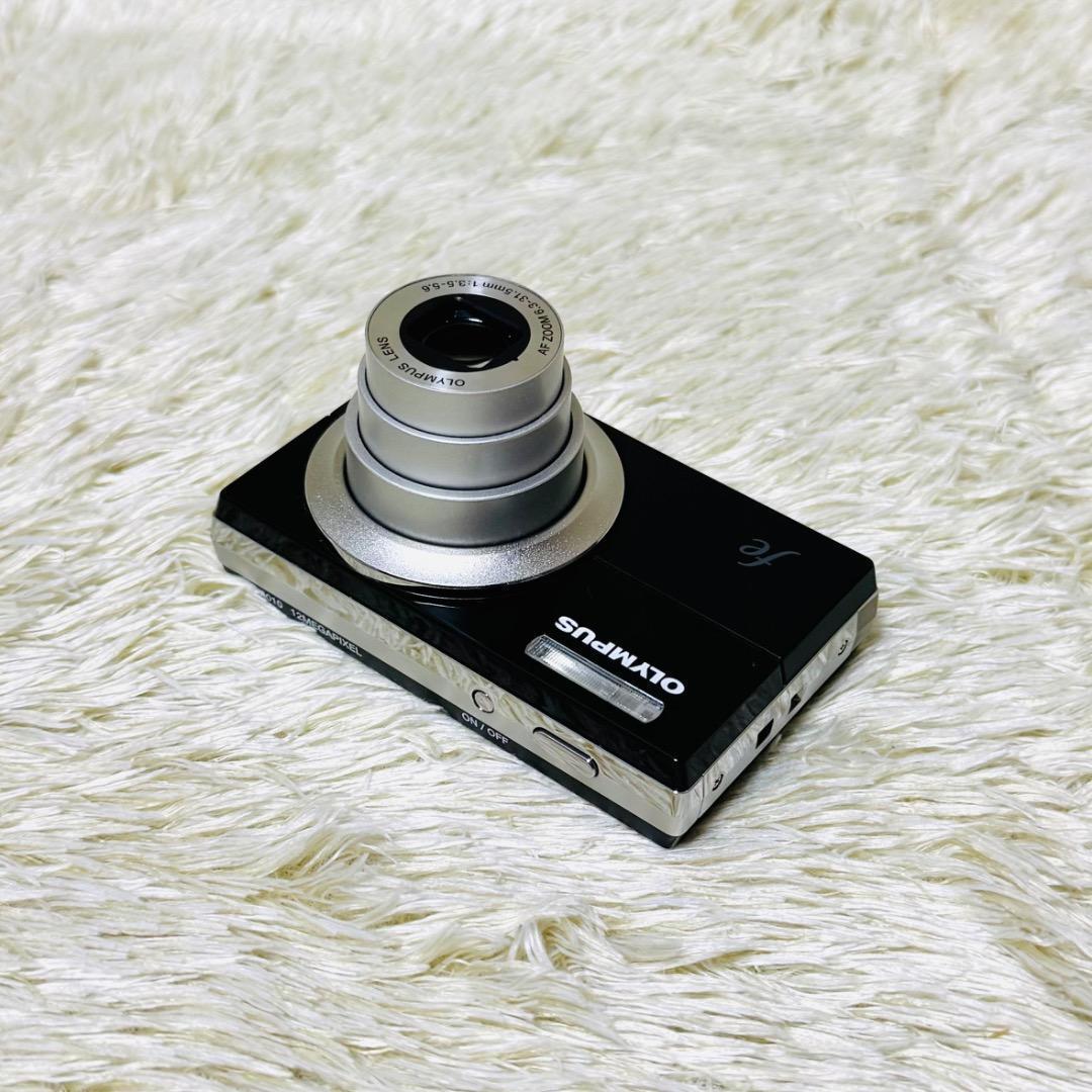 【OLYMPUS】 CAMEDIA FE-5010 BLACK デジカメ 黒