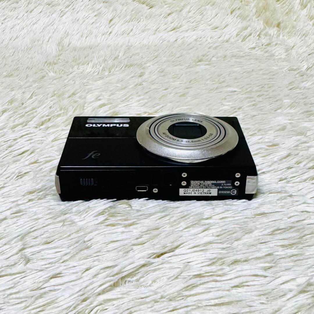 【OLYMPUS】 CAMEDIA FE-5010 BLACK デジカメ 黒