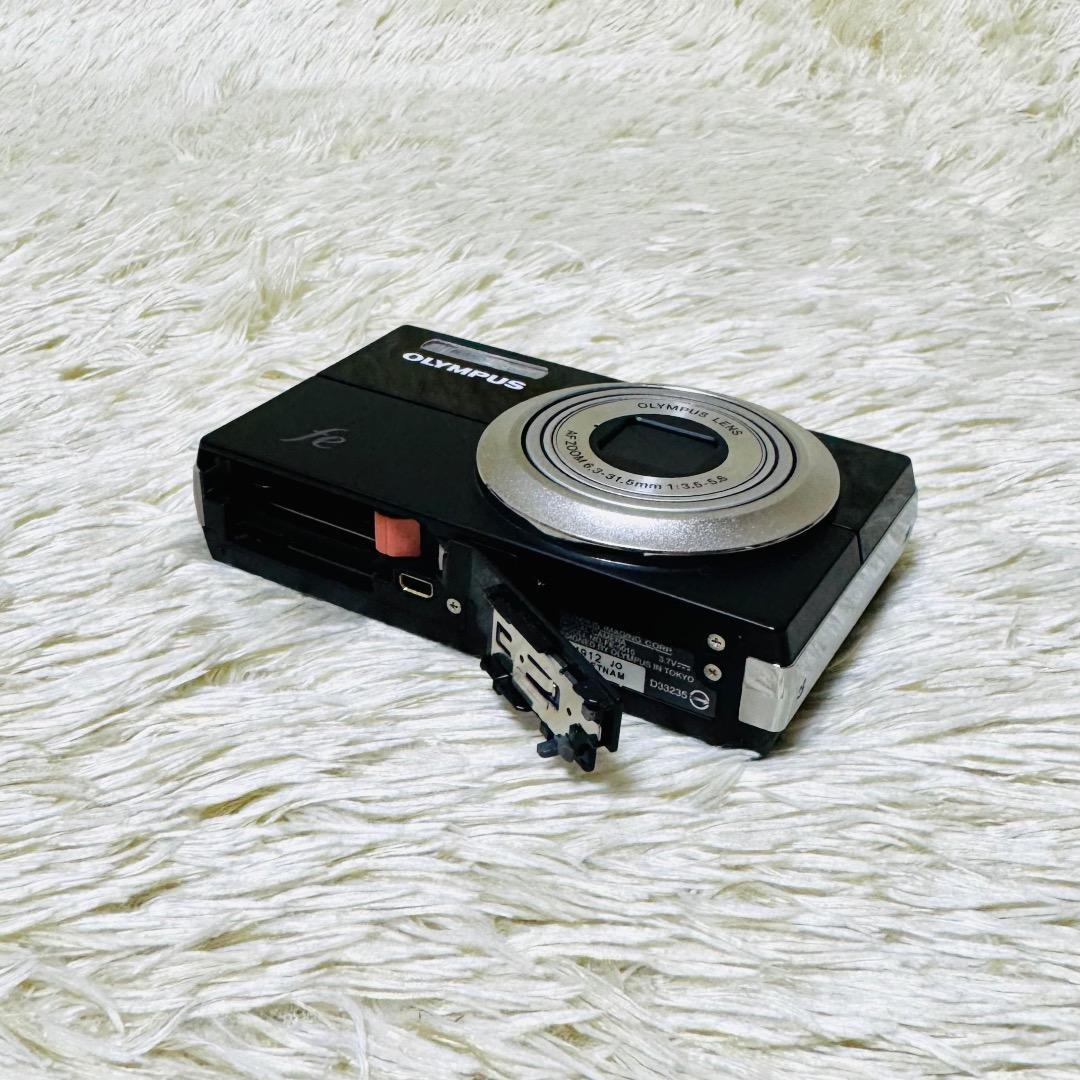 【OLYMPUS】 CAMEDIA FE-5010 BLACK デジカメ 黒