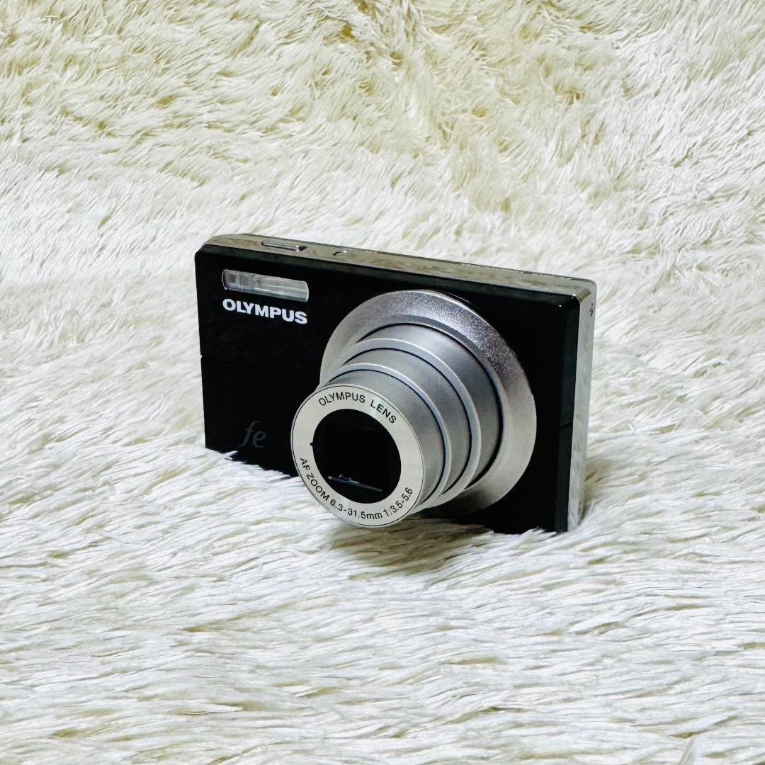 【OLYMPUS】 CAMEDIA FE-5010 BLACK デジカメ 黒