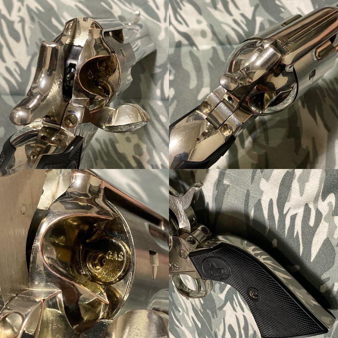 タナカワークス COLT SAA .45 4 3/4 Civilian ニッケル