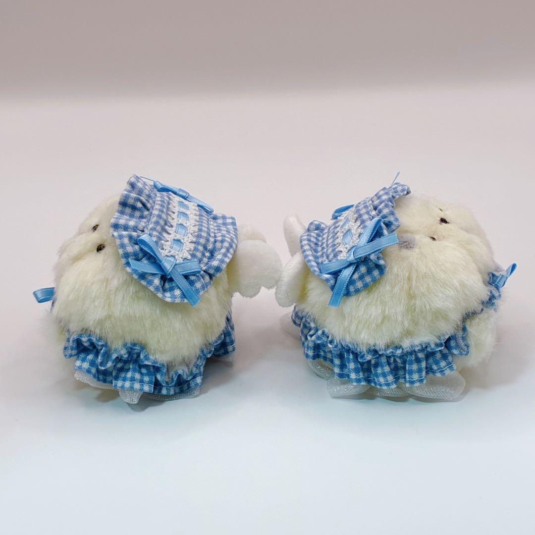 【連休セール】天使あざらし 双子ぬいぐるみセット｜ハンドメイド 作家 ぬい