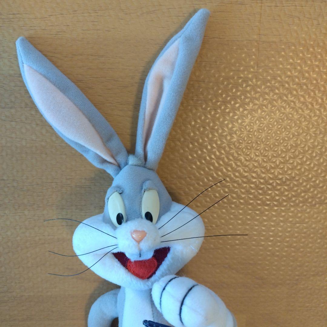 バックスバニー ぬいぐるみ　ワーナー 約30cm　ヴィンテージ　レア