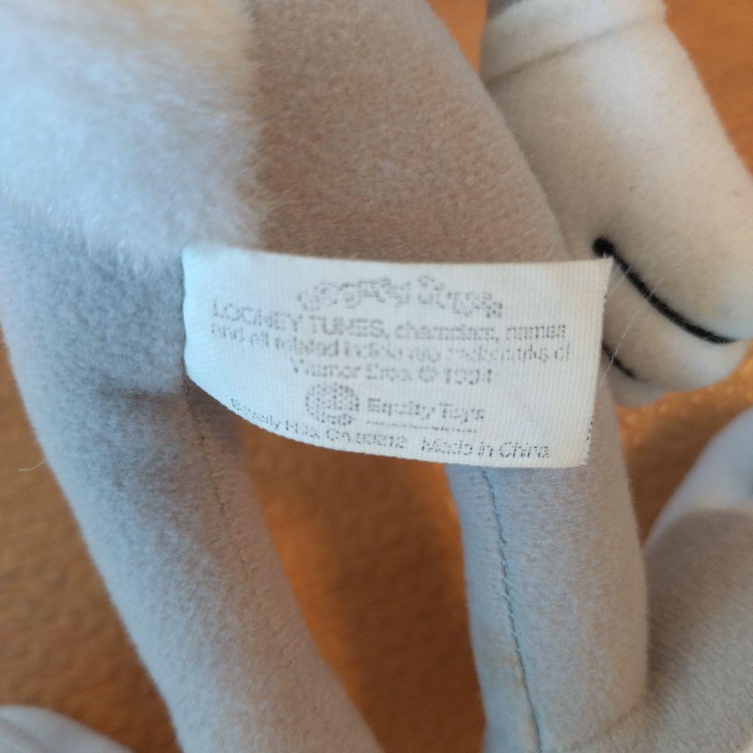 バックスバニー ぬいぐるみ　ワーナー 約30cm　ヴィンテージ　レア