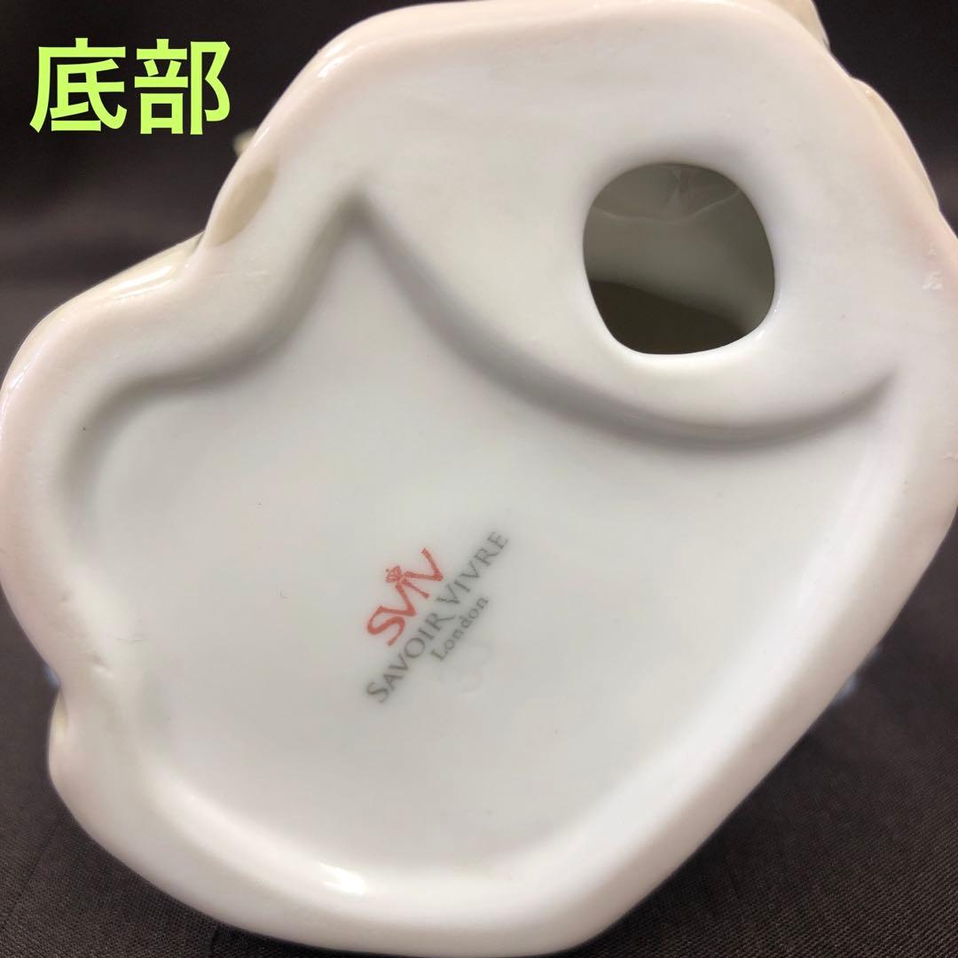 SAVOIR VIVRE London 陶器製　少女　はにかみ乙女