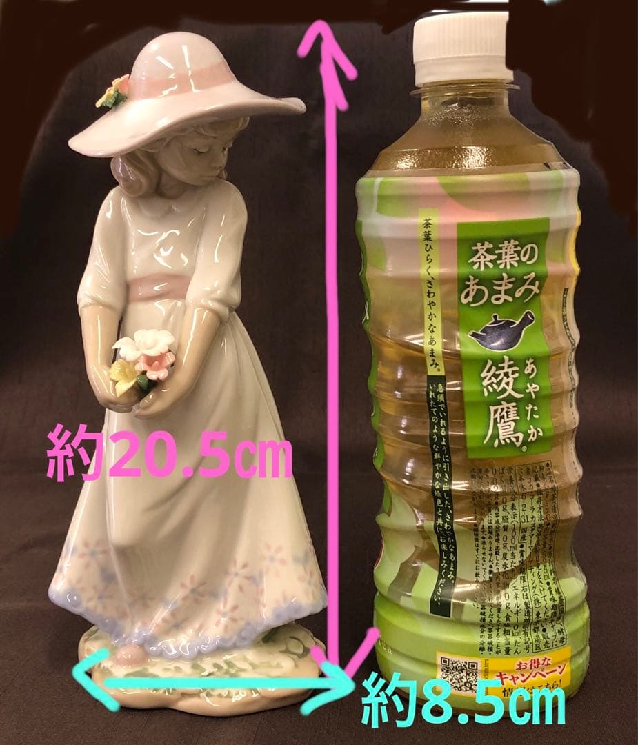 SAVOIR VIVRE London 陶器製　少女　はにかみ乙女