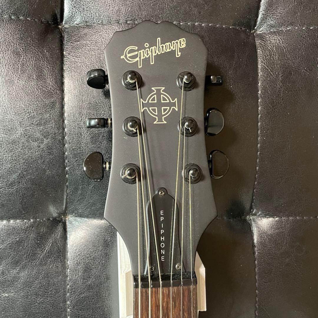■　Epiphone Goth SG Ⅻ キルスイッチ搭載 艶消し塗装 ゴシック