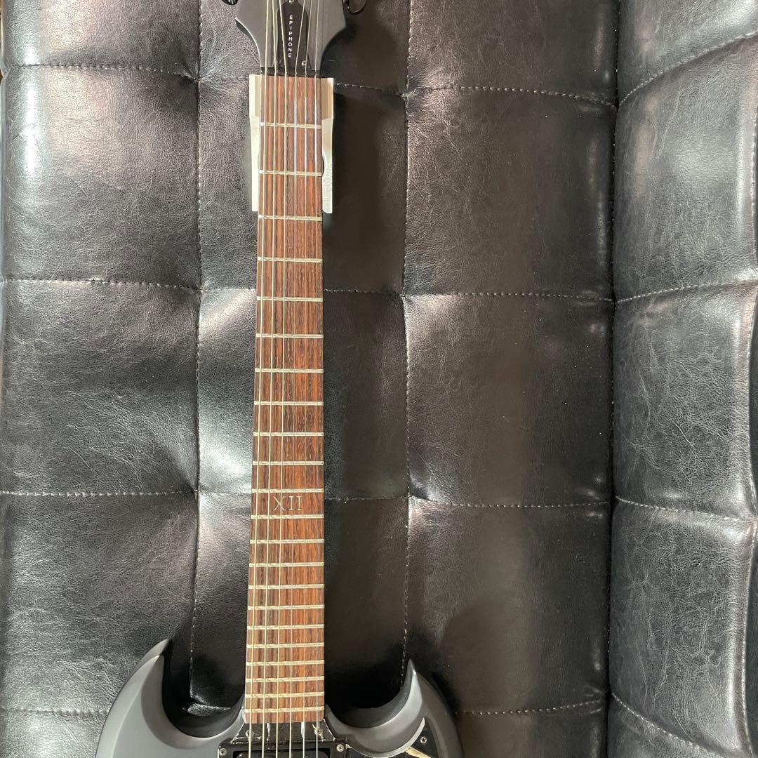 ■　Epiphone Goth SG Ⅻ キルスイッチ搭載 艶消し塗装 ゴシック