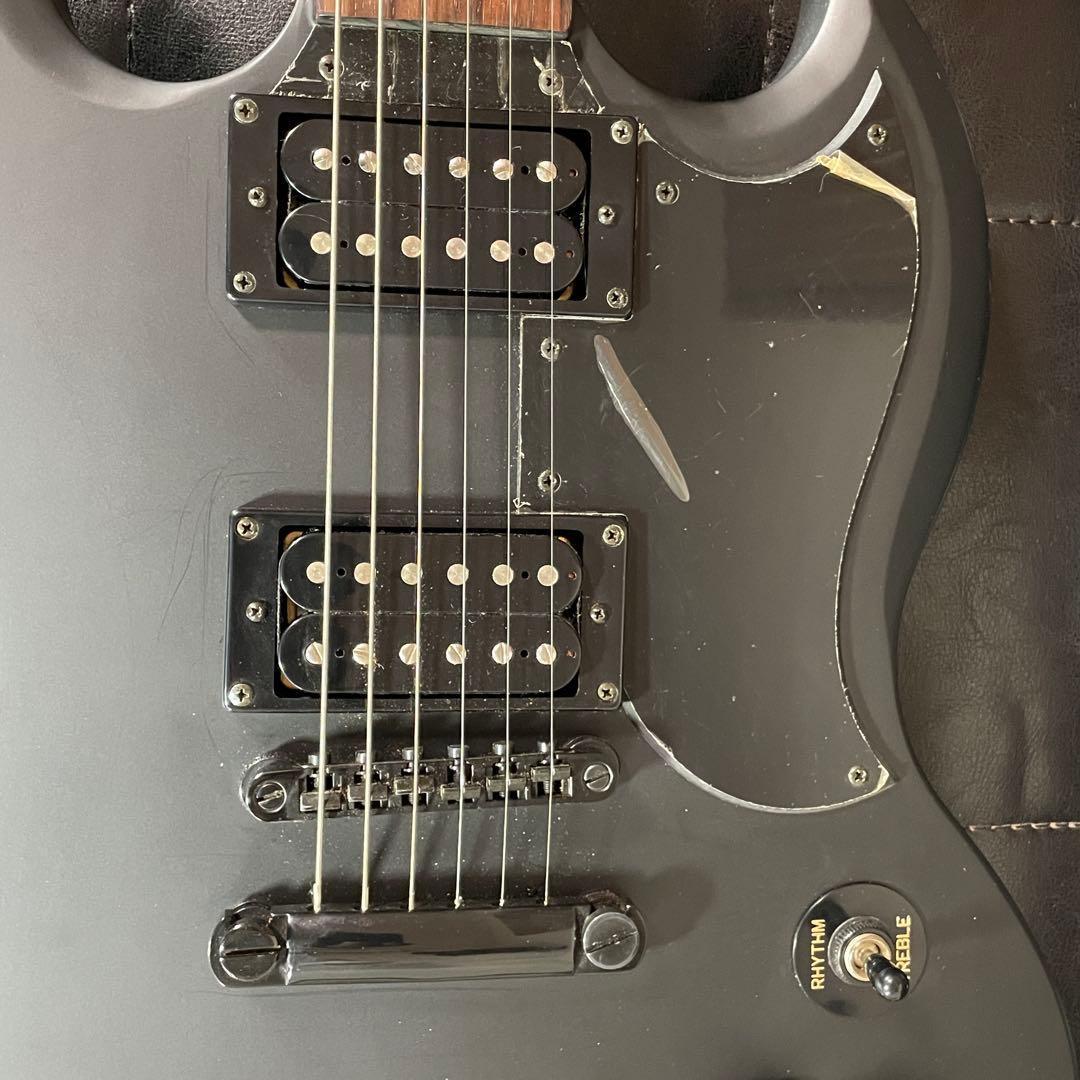 ■　Epiphone Goth SG Ⅻ キルスイッチ搭載 艶消し塗装 ゴシック
