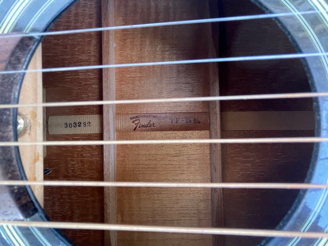 Fender YF-35BLアコースティックギター