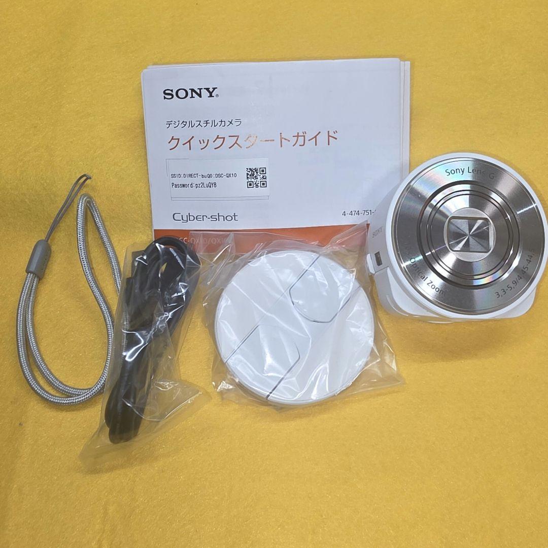 【中古品】SONY Cyber Shot DSC-QX10 ホワイト