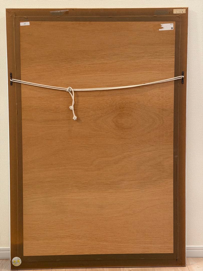 ケンドーン「青い花瓶の蘭」pop art 額装 静物画 花 版画 #249