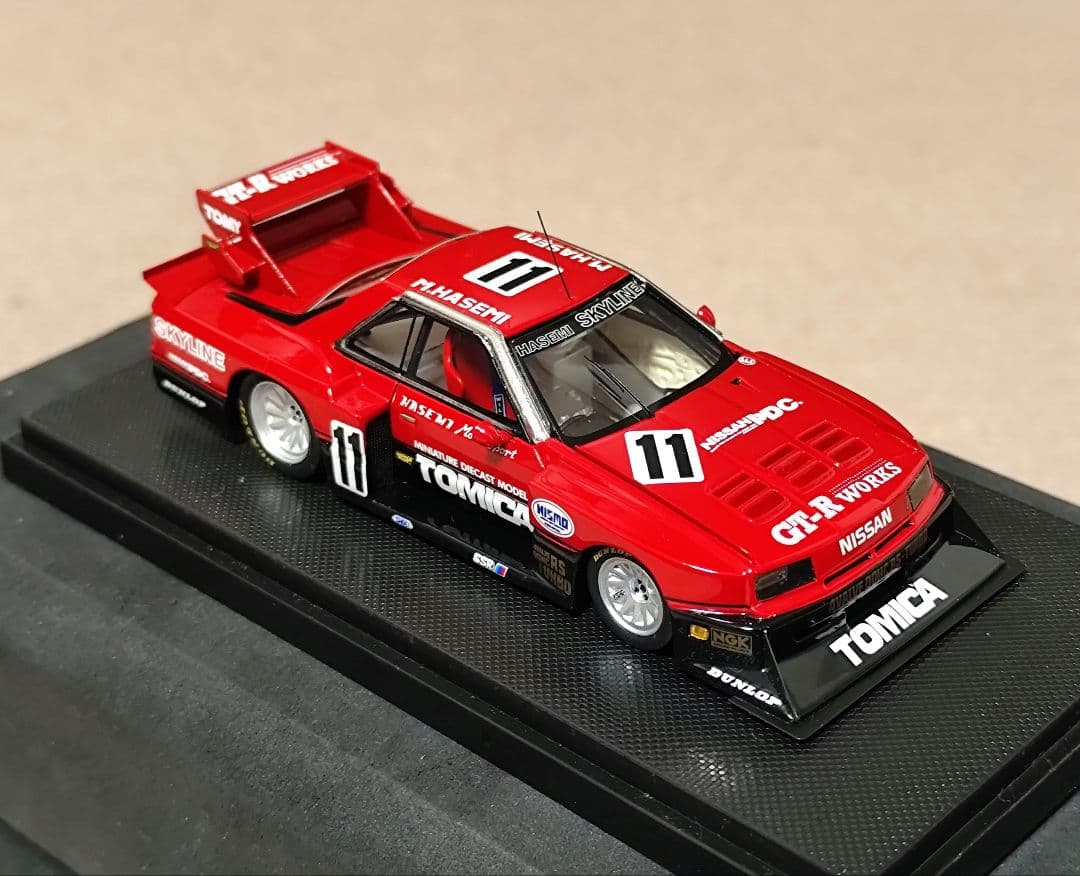 ✦エブロ✦ 日産 トミカ スカイライン シルエット R30 鉄仮面 1/43