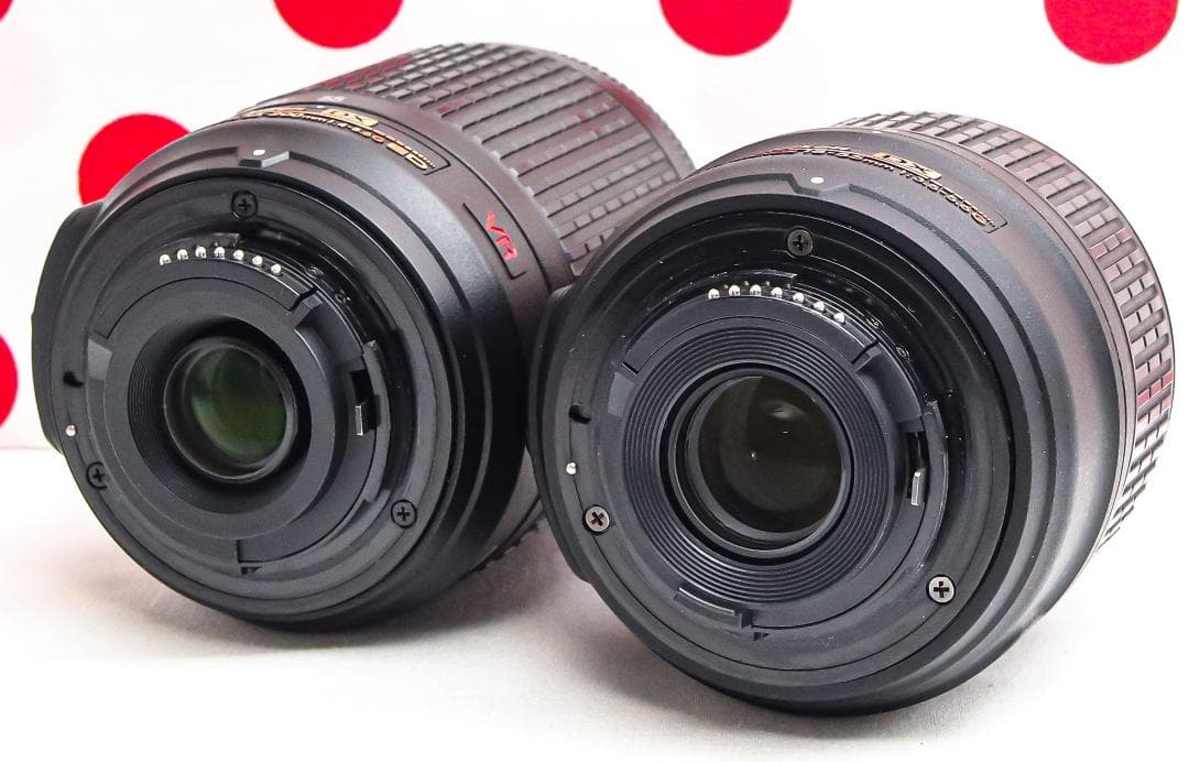 Nikon D3100❤スマホ転送OK❤一眼レフカメラ❤ダブルレンズ❤動画撮影可