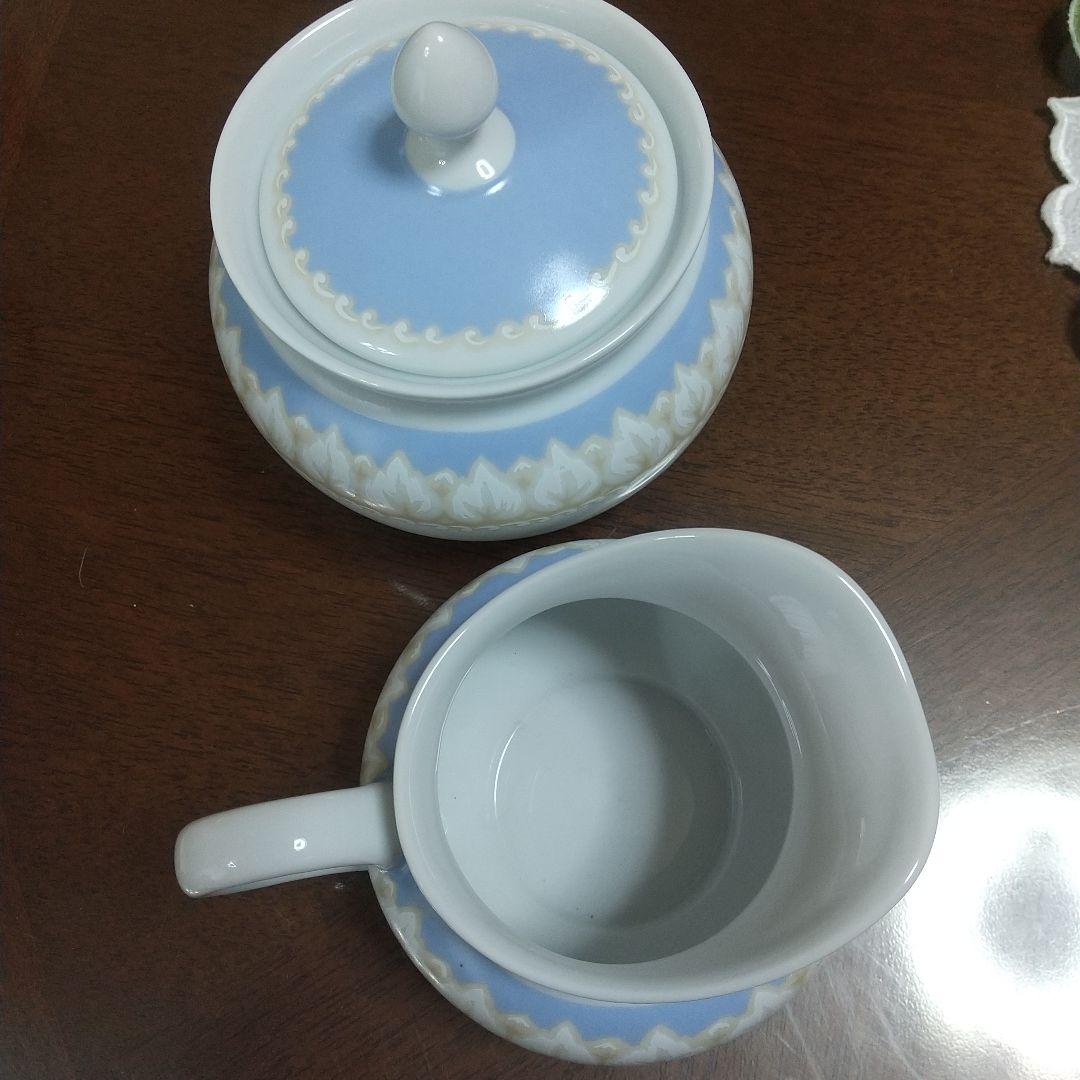 未使用 ジュヌビエーヴ・レチュ シュガーポット&ミルクピッチャー