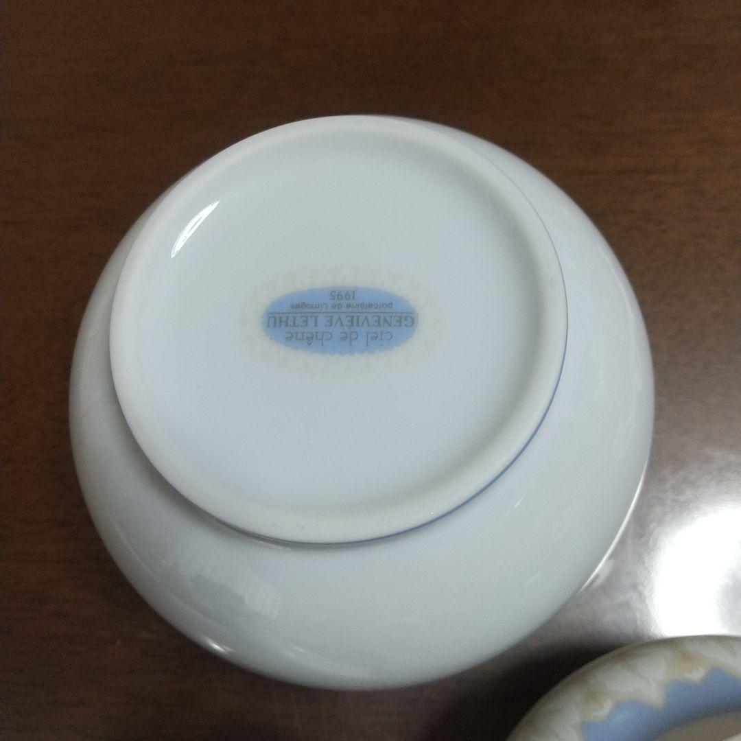 未使用 ジュヌビエーヴ・レチュ シュガーポット&ミルクピッチャー