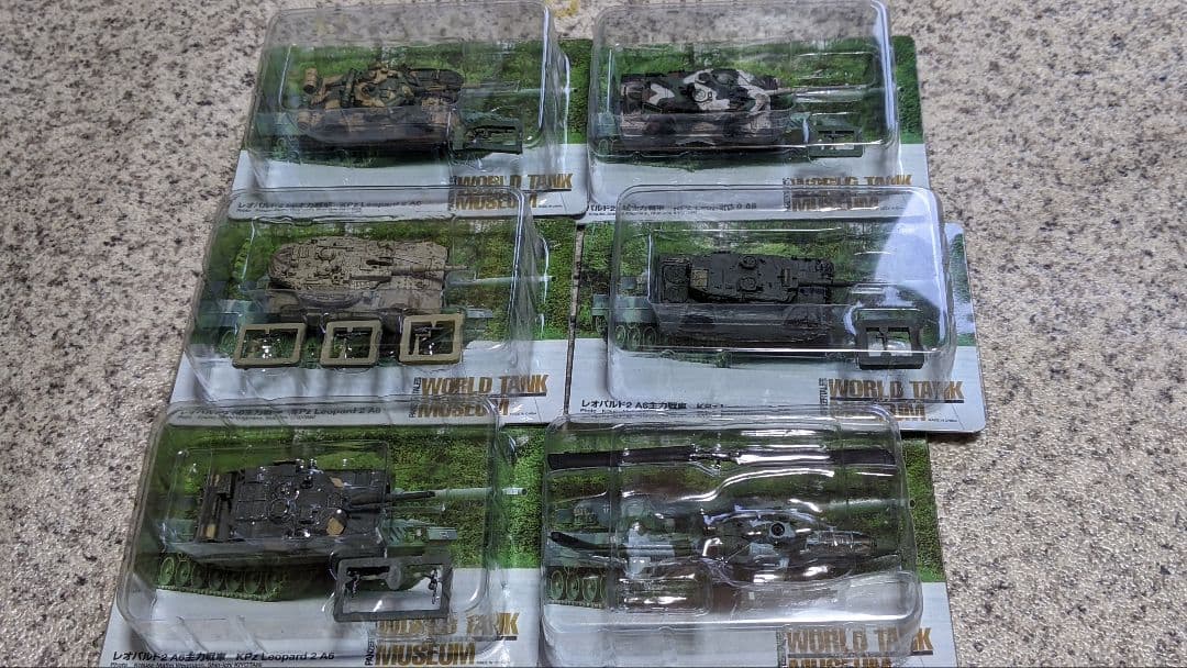激レア! ワールドタンクミュージアム 06 6両セット