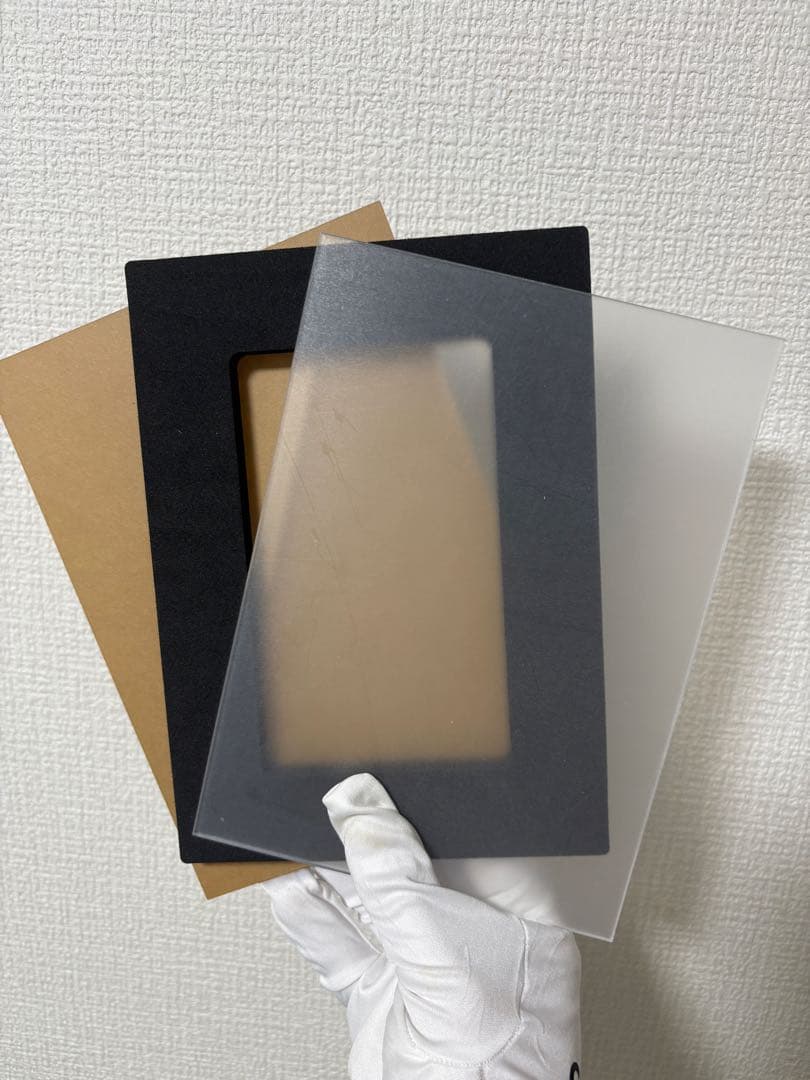 PSA鑑定用ケース　ディスプレイ　アルミ製　両面透明　壁掛け・卓上 6連　高級