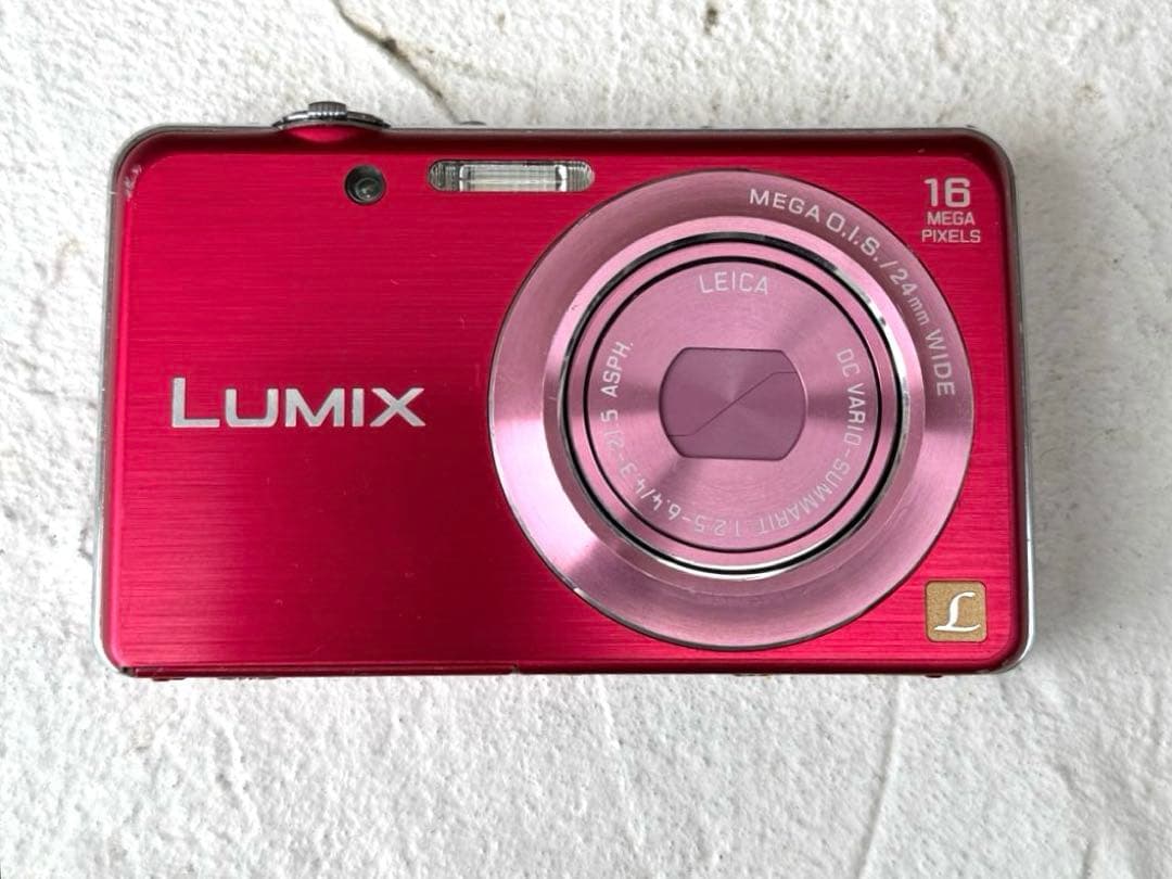 実写⭕️【動作確認済】Panasonic LUMIX DMC-FH8ピンク