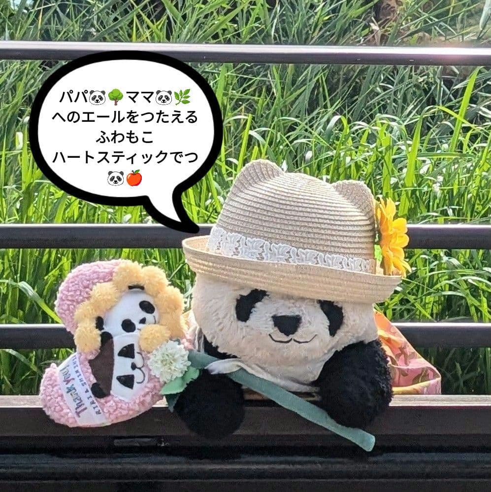 【ご紹介】リーリー♡シンシン応援グッズ♡リーリーシンシンふわもこハートスティック