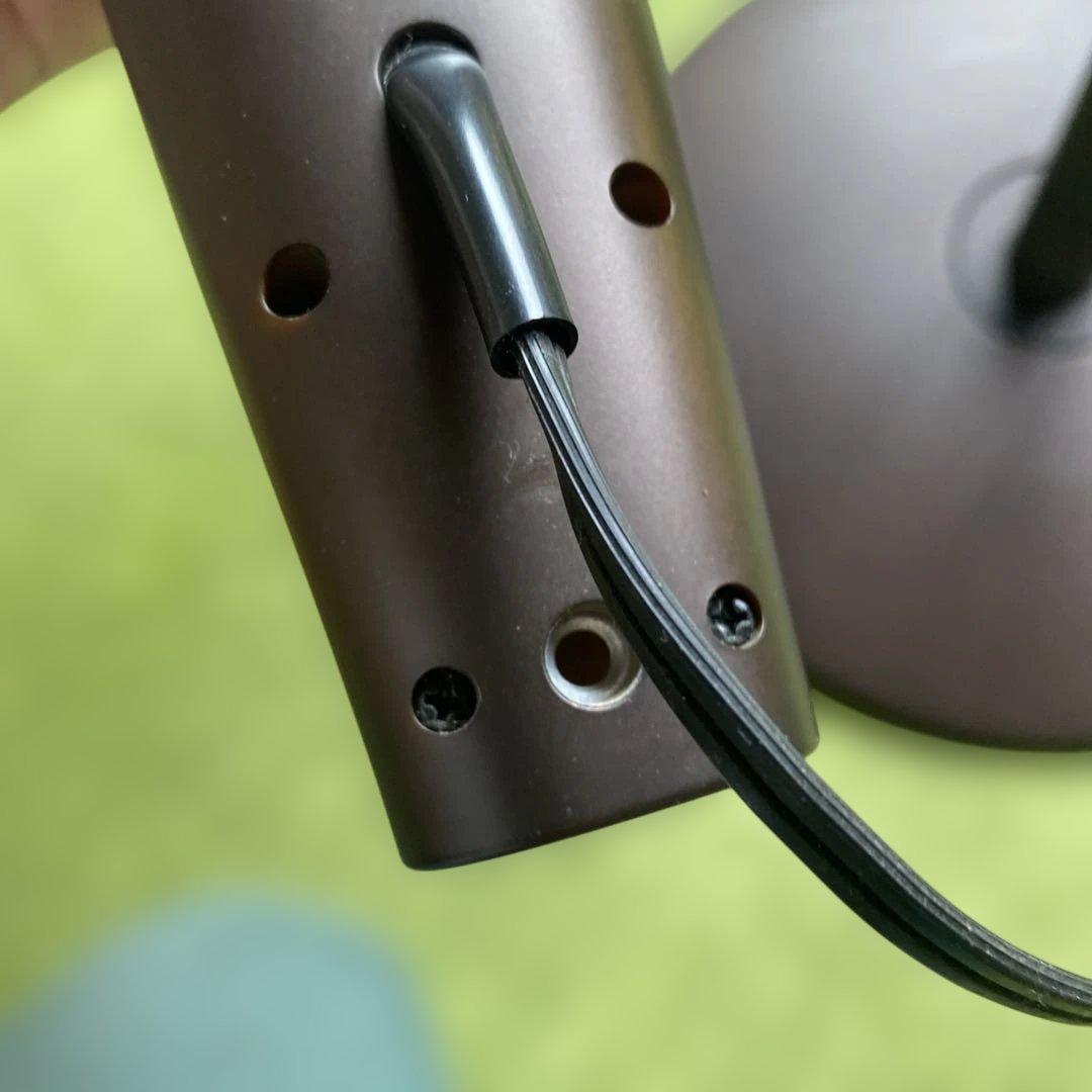 rir-350 ドウシシャ　金属製羽　扇風機　メタルブラウン　メタルファン