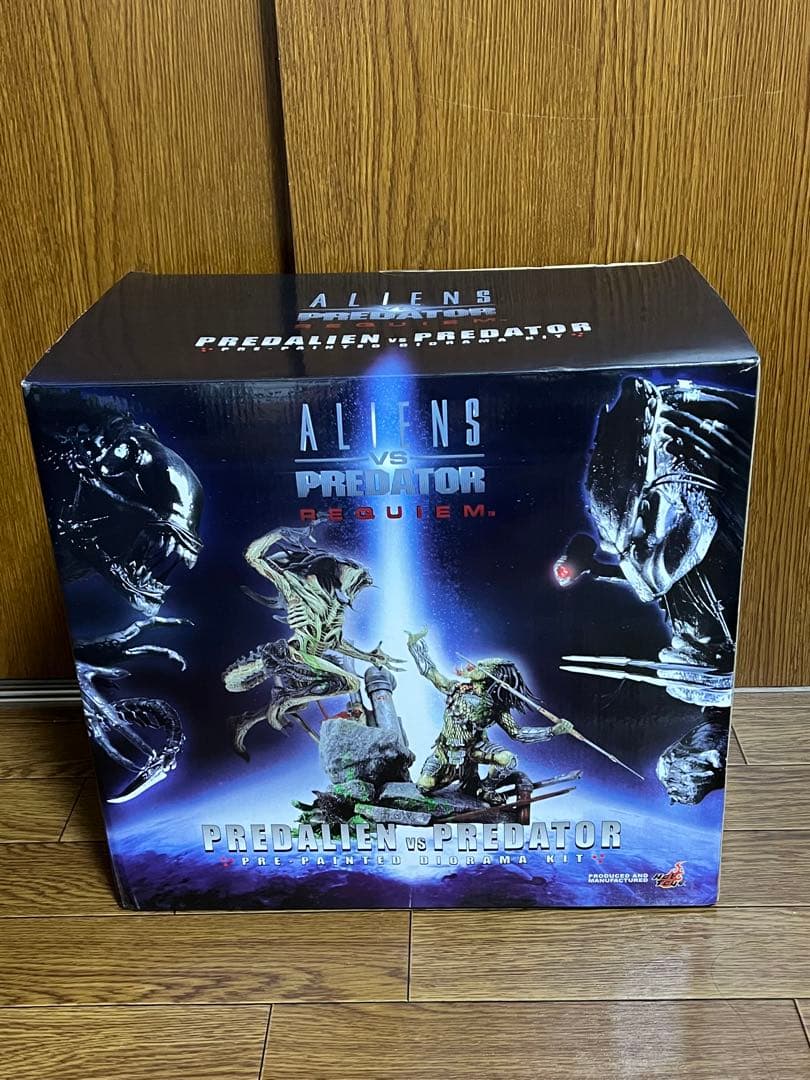 ホットトイズ ジオラマ　AVP2 プレデリアンVSプレデター 美品 輸送箱あり