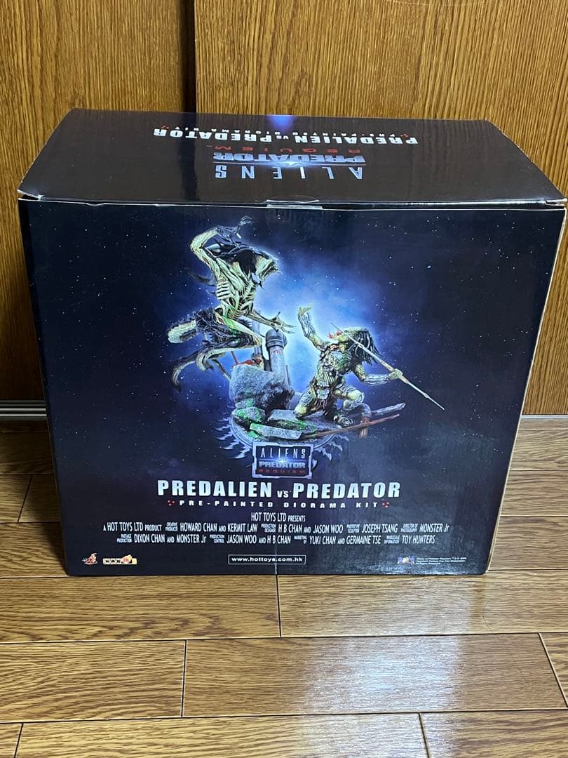 ホットトイズ ジオラマ　AVP2 プレデリアンVSプレデター 美品 輸送箱あり