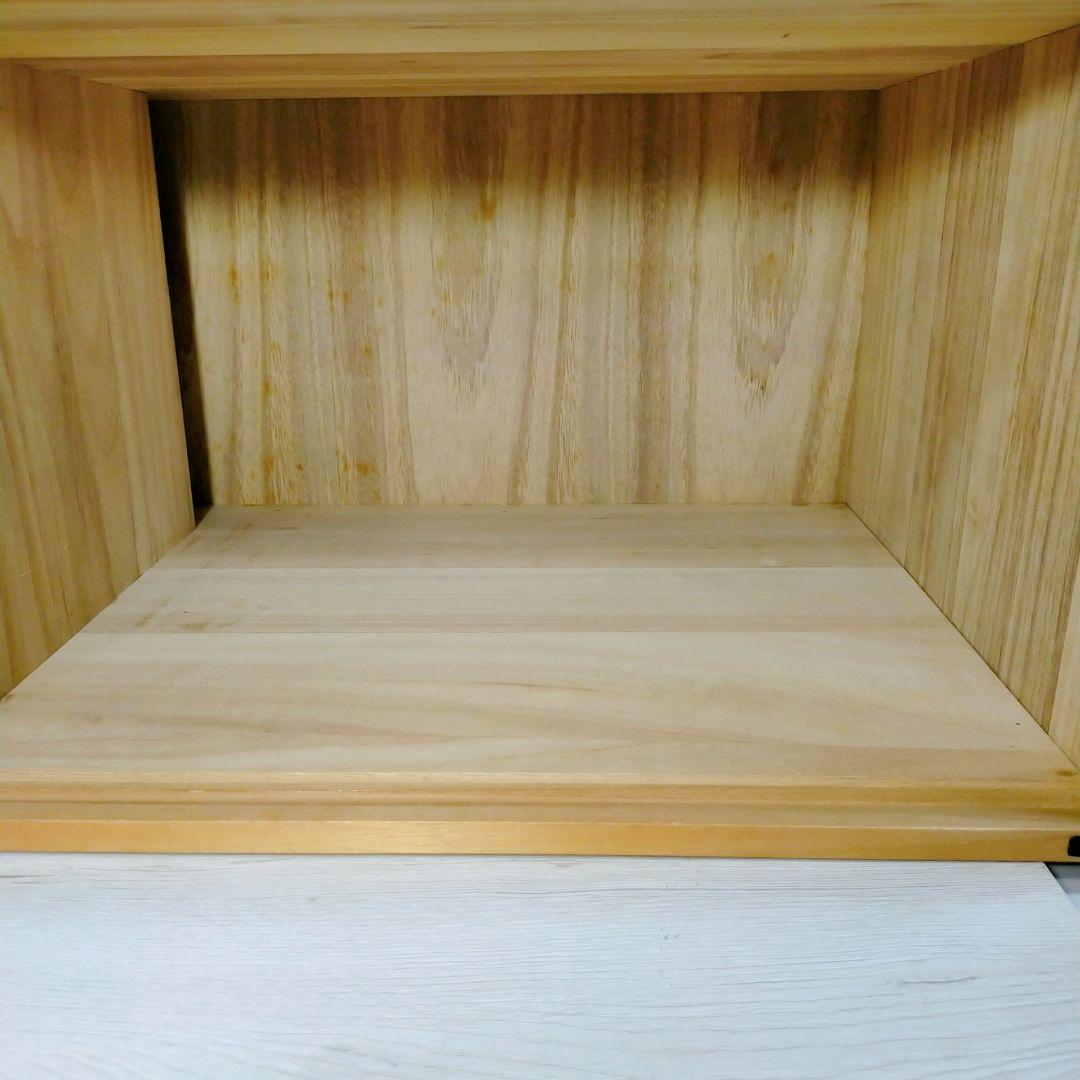 ヴィンテージ 桐箪笥 天然木 整理箪笥 引き戸収納 木製 和タンス チェスト①